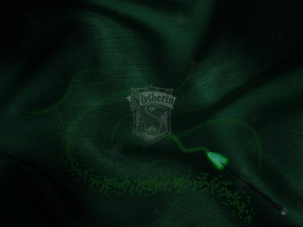 Harry Potter Aesthetic Slytherin Logo Background