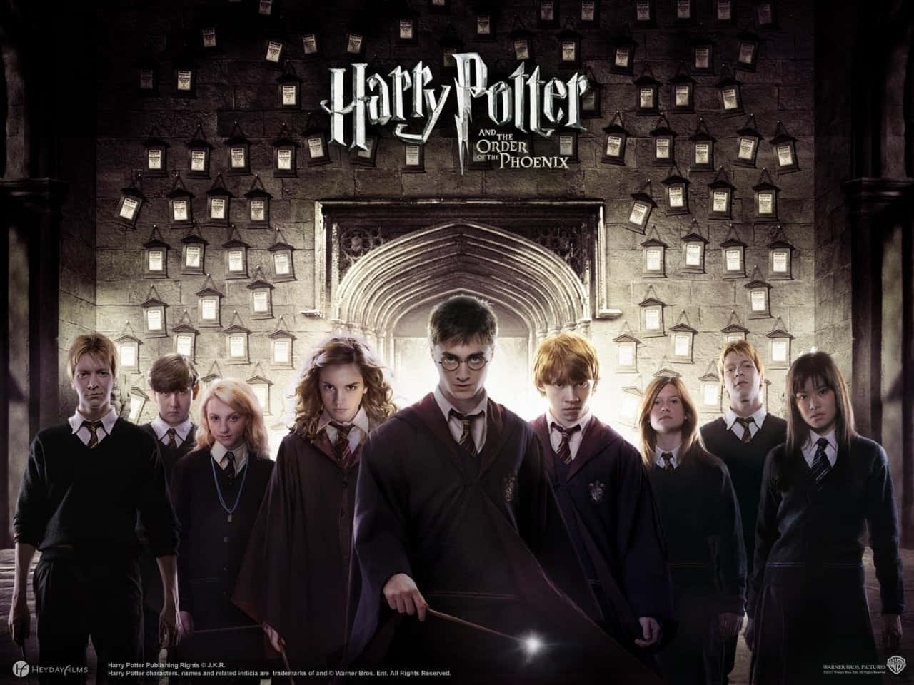 Harry Potter All Characters Poster Background