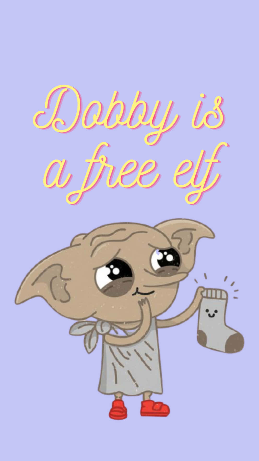 Harry Potter And Dobby In An Unforgettable Moment Background