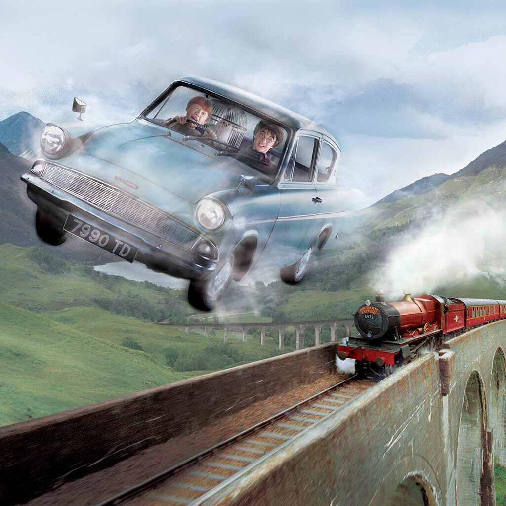 Harry Potter And Hogwarts Express Background