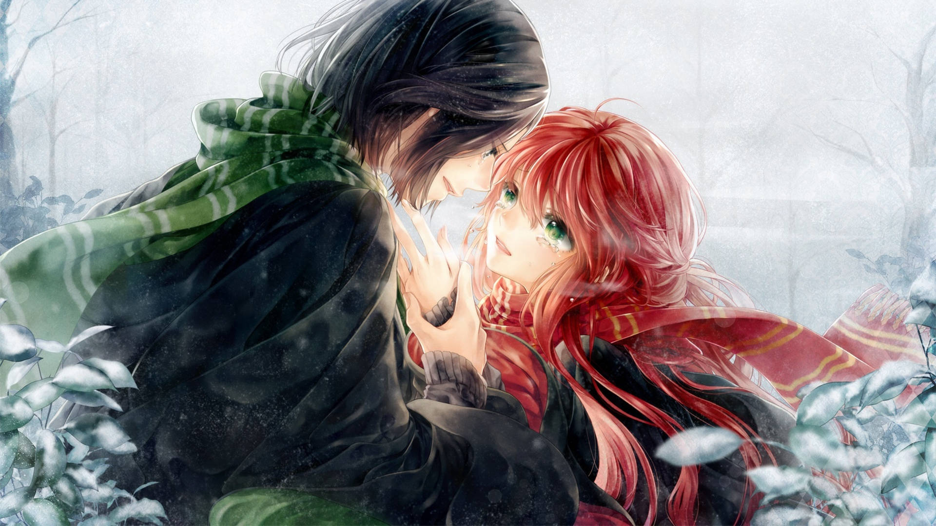 Harry Potter Anime Snape And Lily