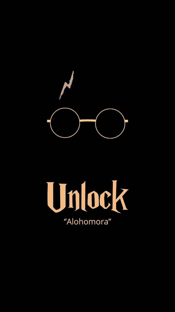 Harry Potter Black And Gold Iphone Background