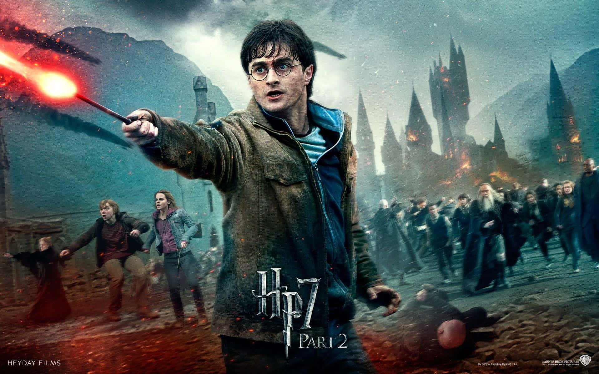 Harry Potter Deathly Hallows Part 2 All Characters Background