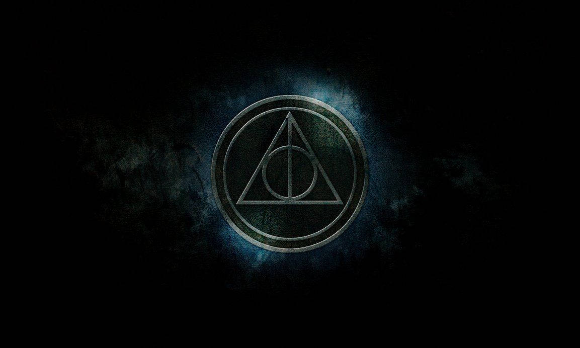 Harry Potter Deathly Hallows Symbol Background