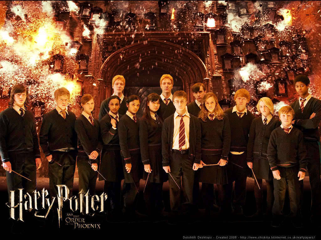 Harry Potter Gryffindor Students Background