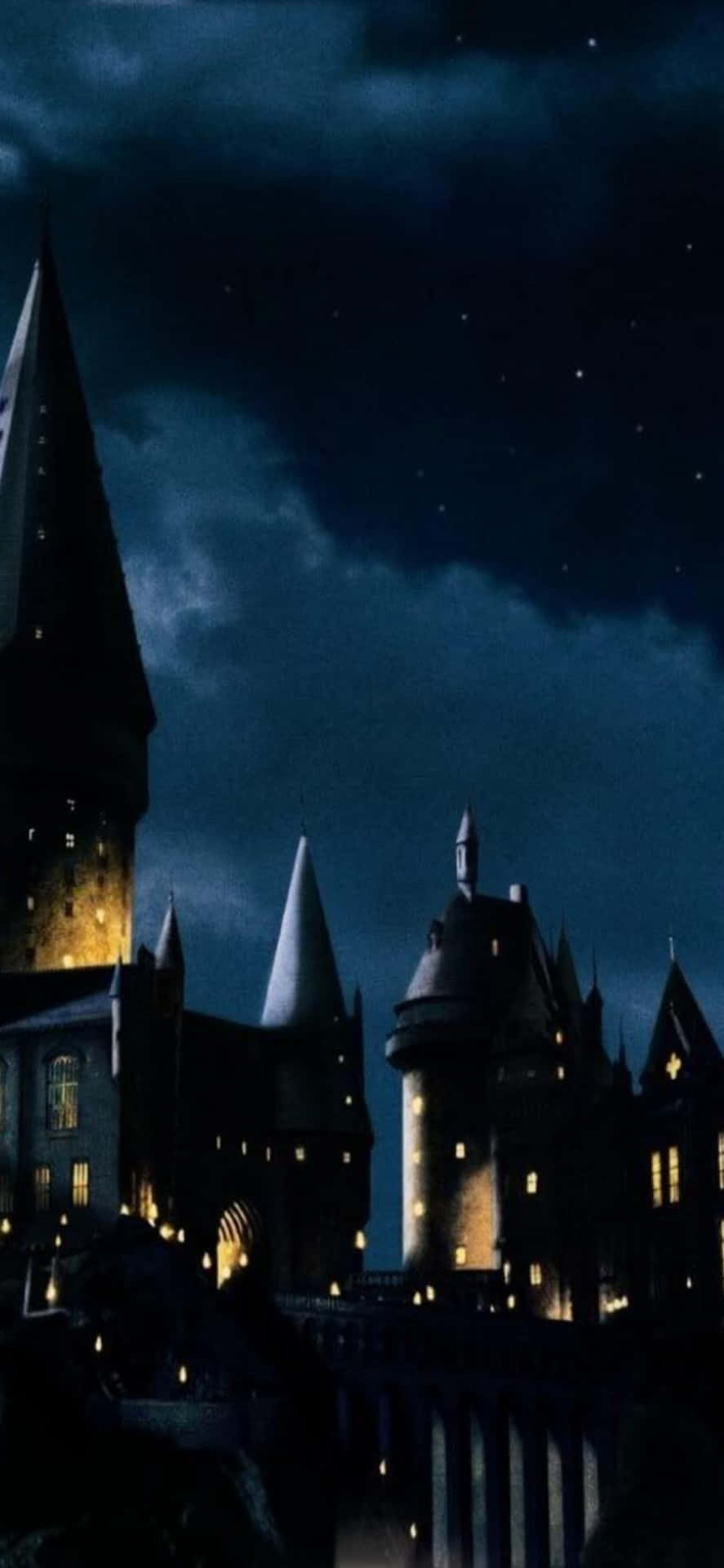 Harry Potter Halloween Buildings Background