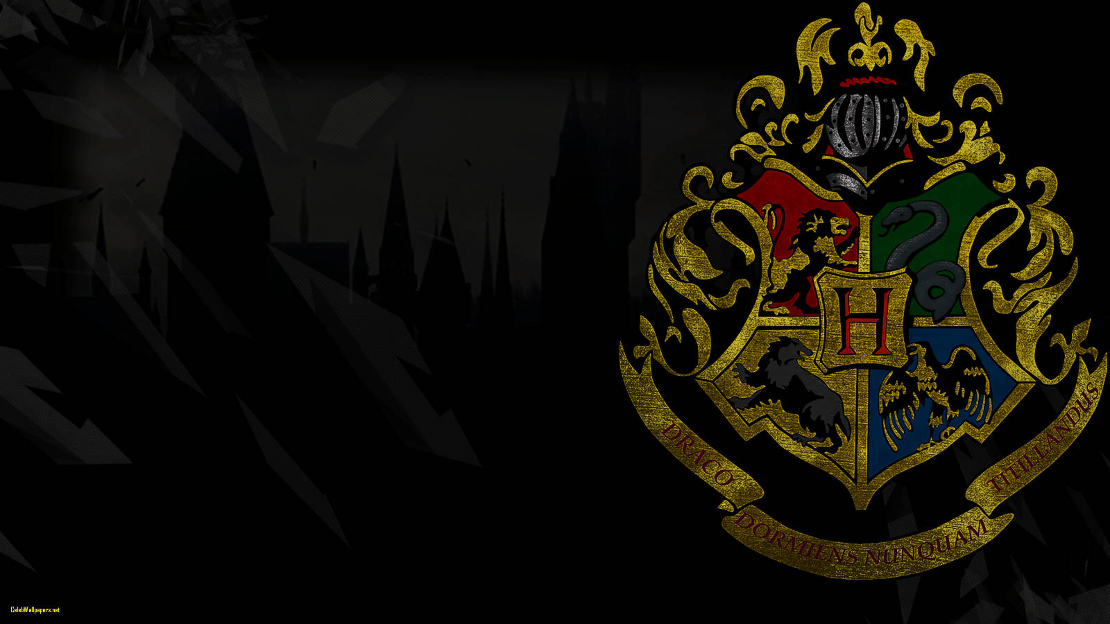 Harry Potter Hogwarts Crest Background