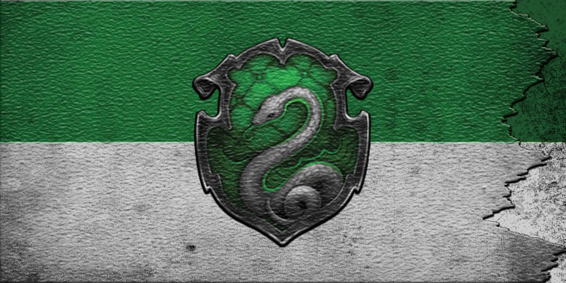 Harry Potter Houses Slytherin Shield Background