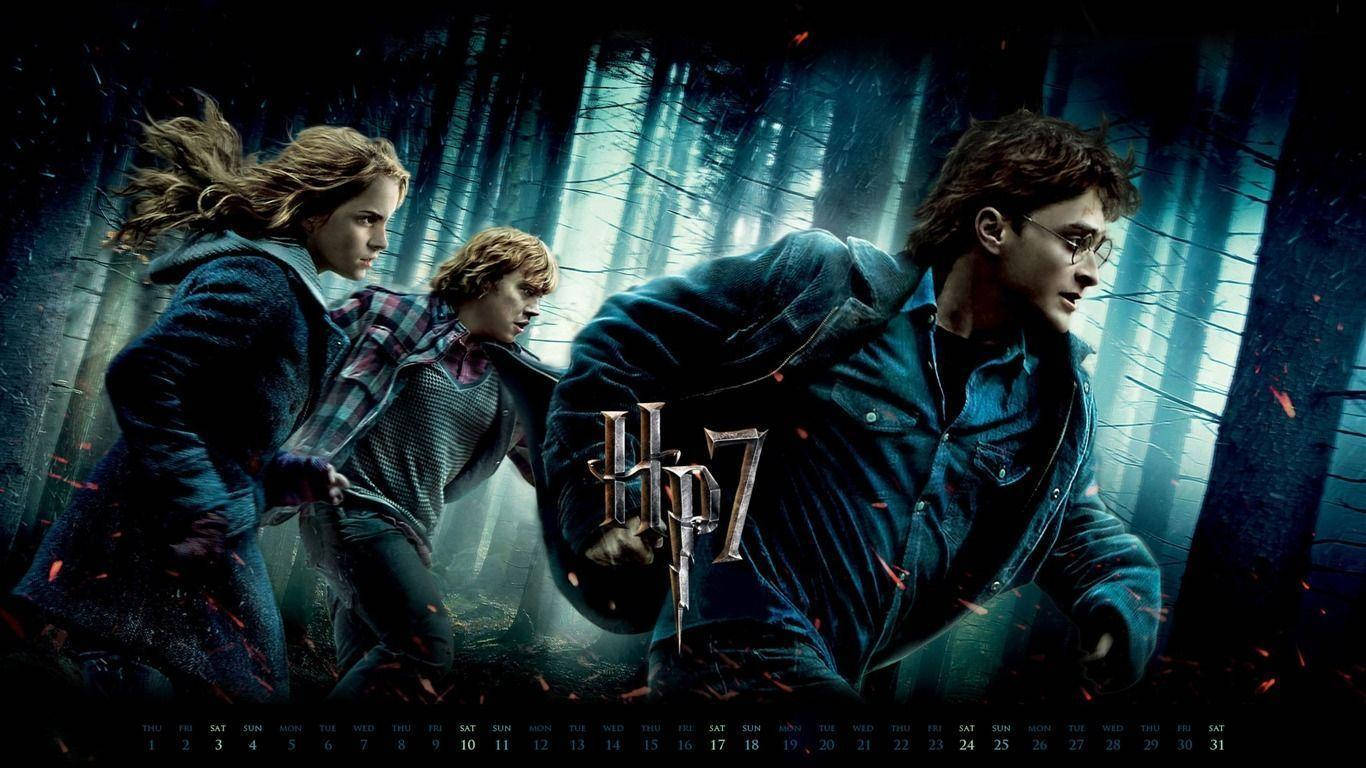 Harry Potter July 2021 Calendar Background
