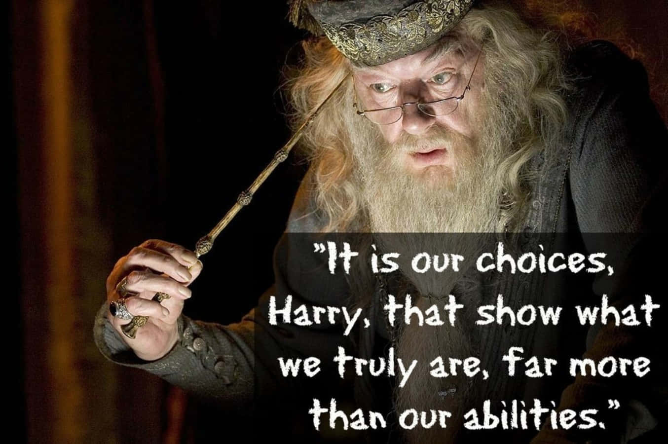 Harry Potter Quotes 1354 X 900 Wallpaper Background