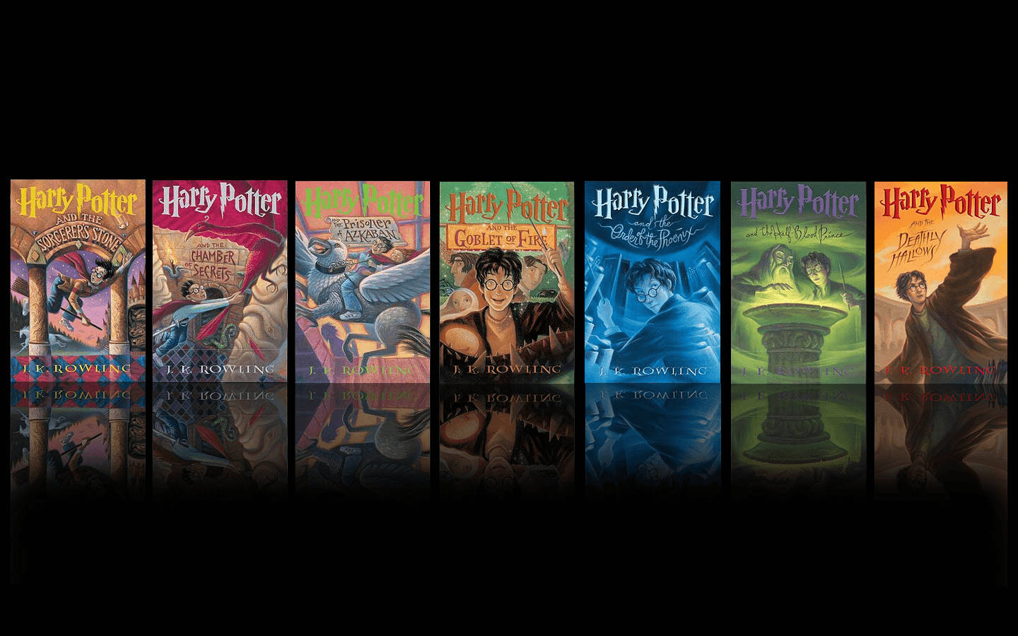 Harry Potter Series Book Cover