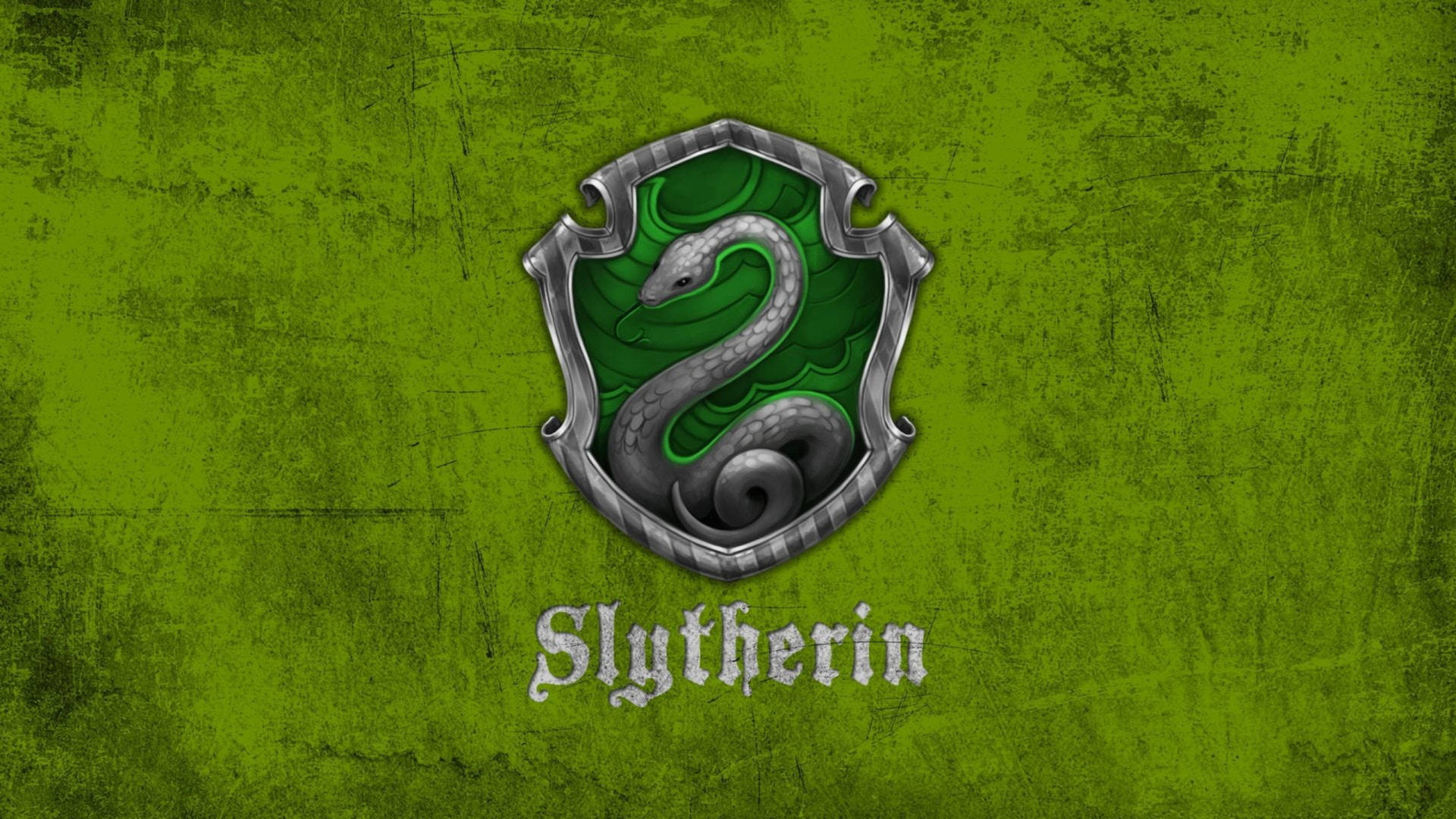 Harry Potter Slytherin Snake Crest Background