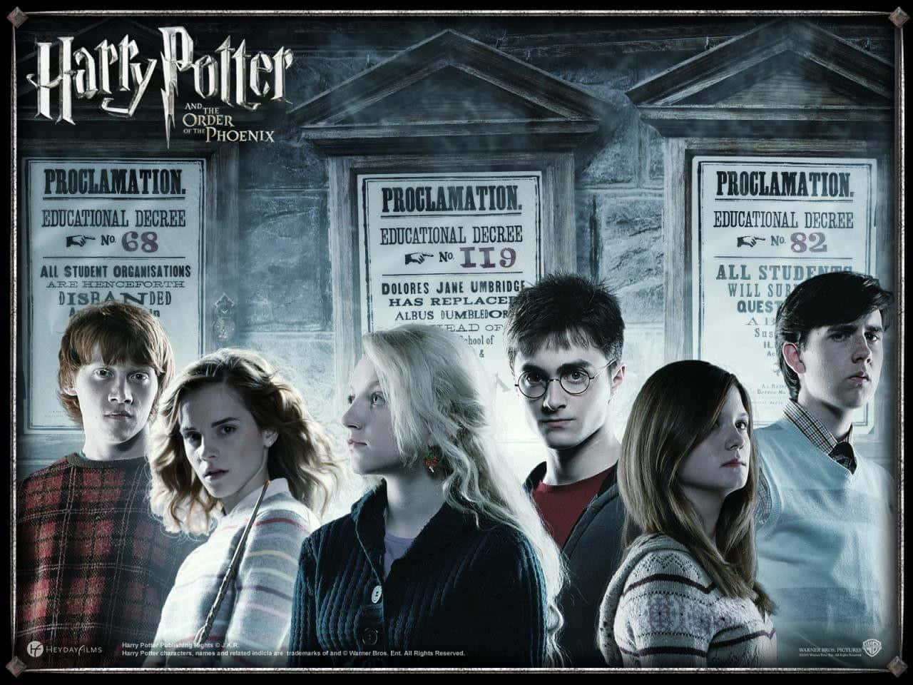 Harry Potter The Saga All Characters Background