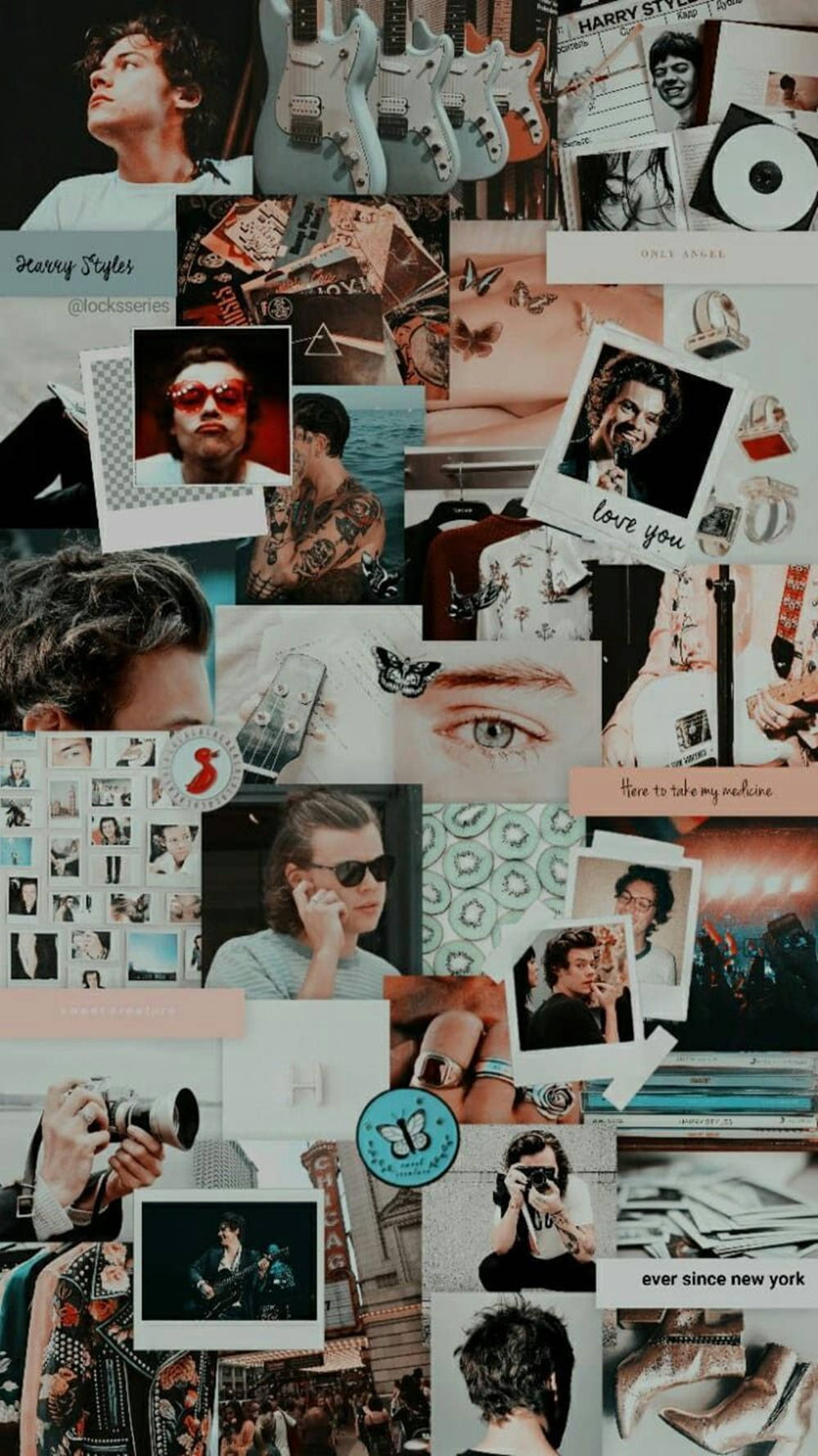 Harry Styles Aesthetic Exhibition Background