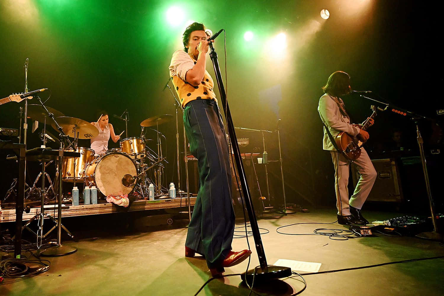 Harry Styles Laptop Band Background