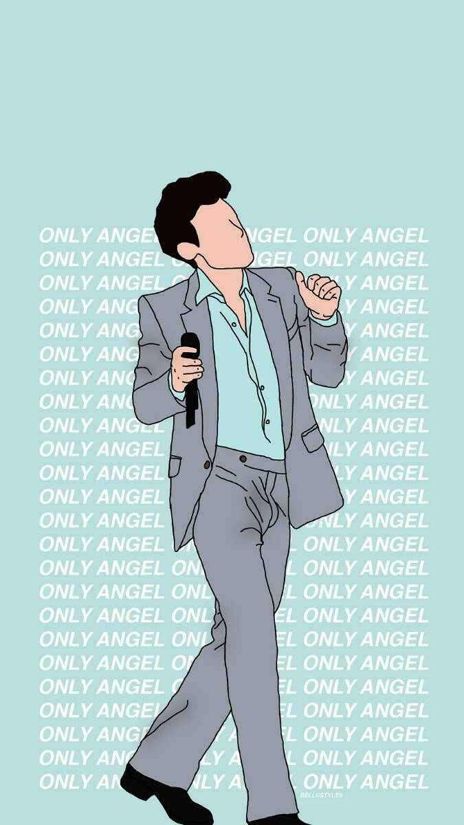 Harry Styles Only Angel Background