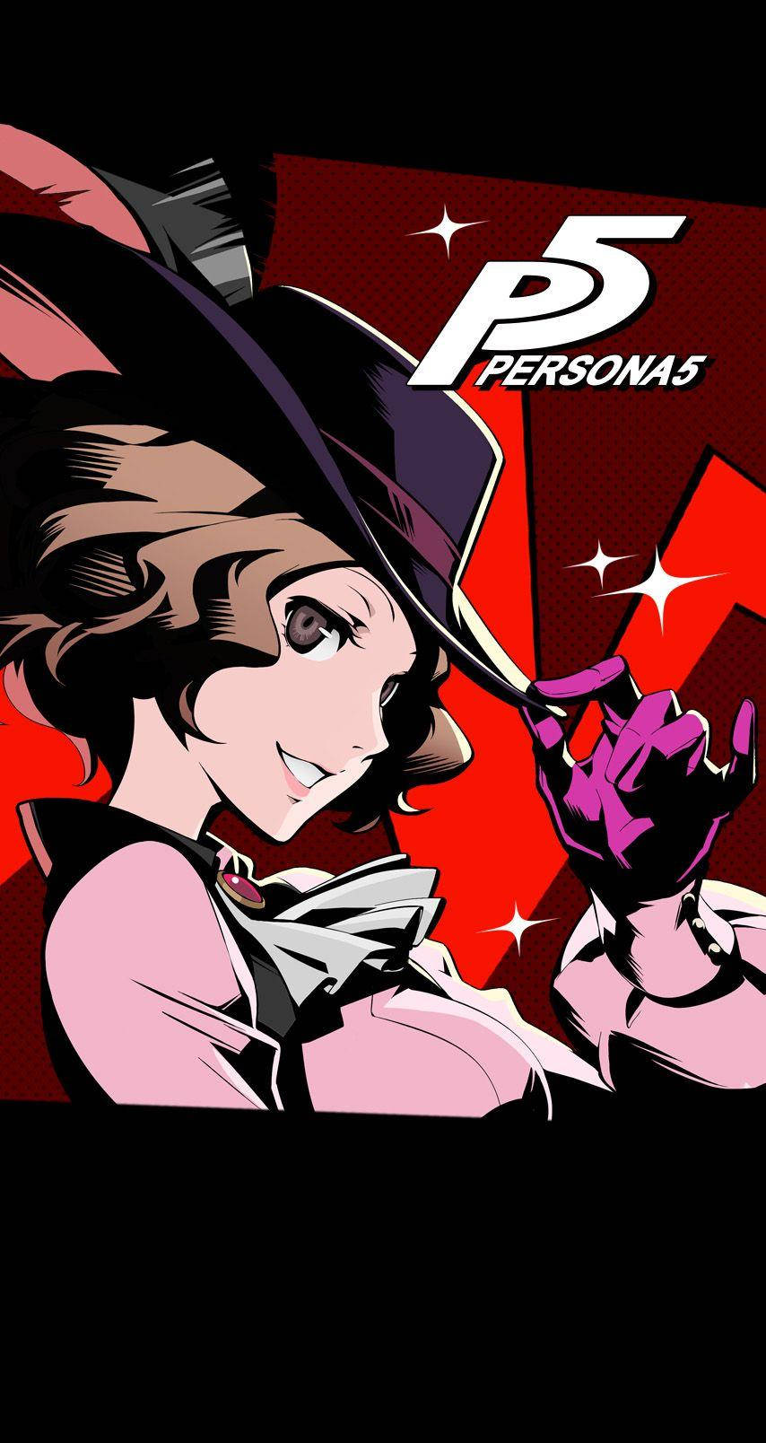 Haru Okumura Side Profile Persona 5 Phone