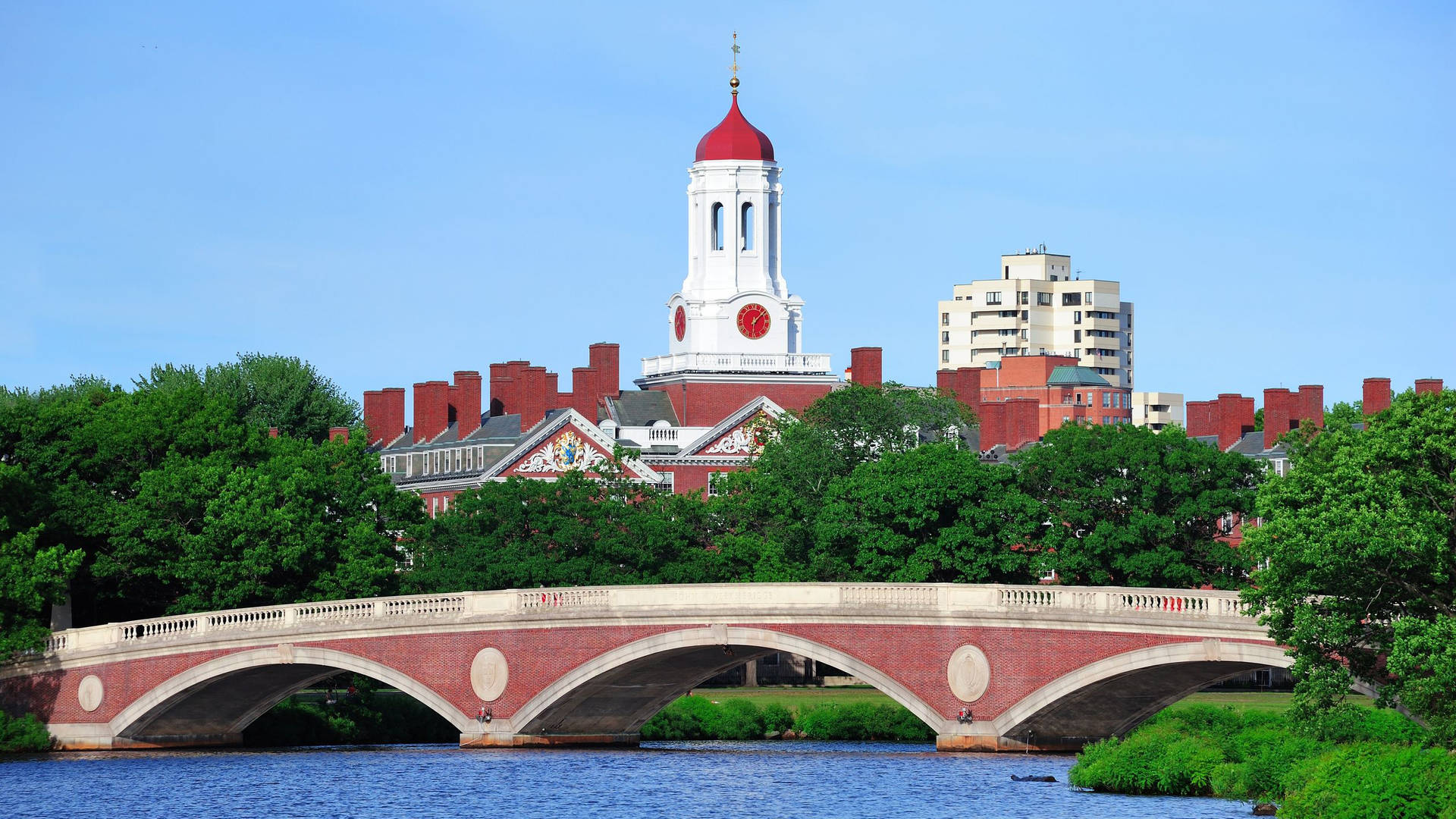 Harvard University John W. Weeks Footbridge Background