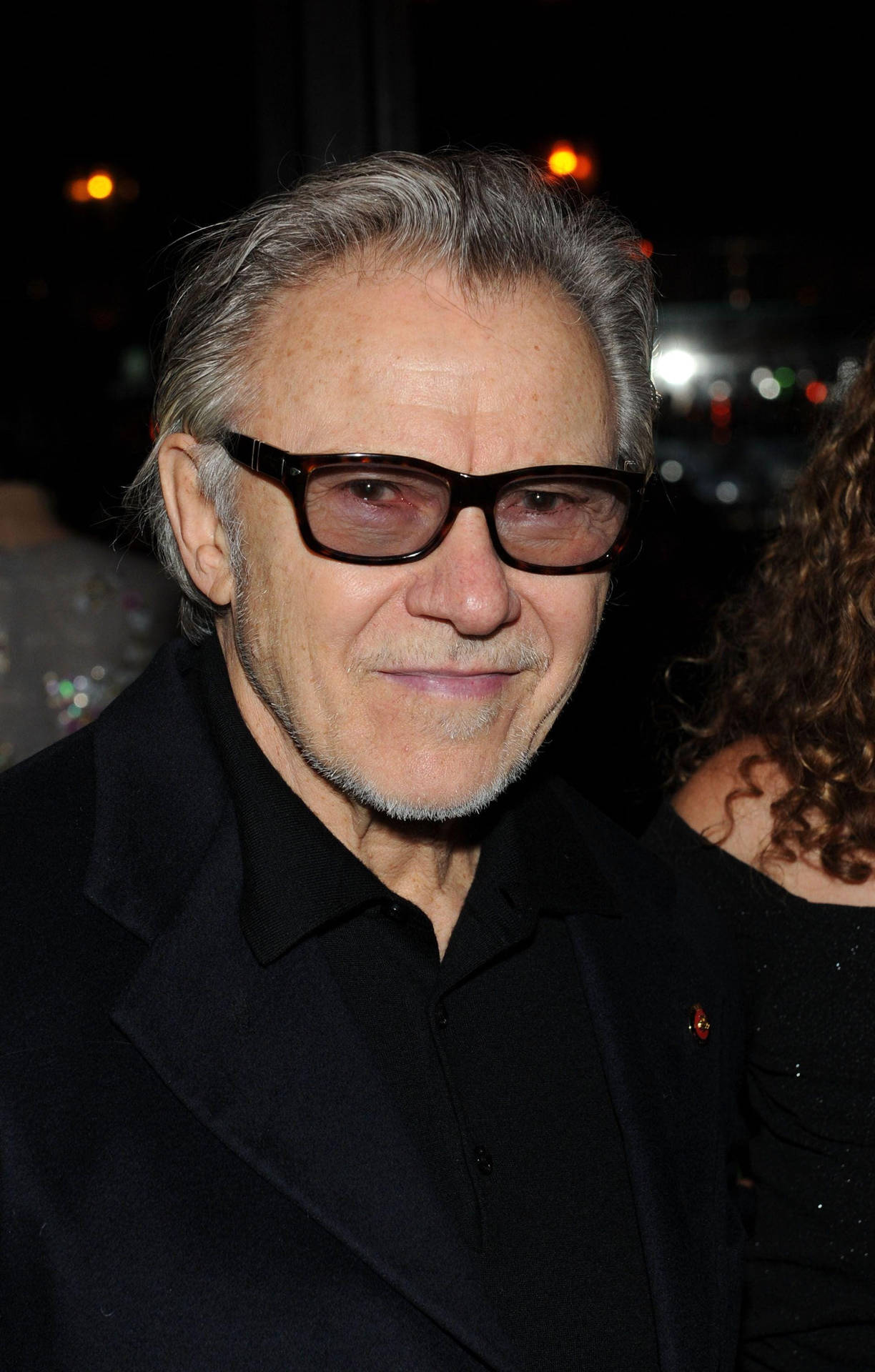 Harvey Keitel Dazzling Smile Background