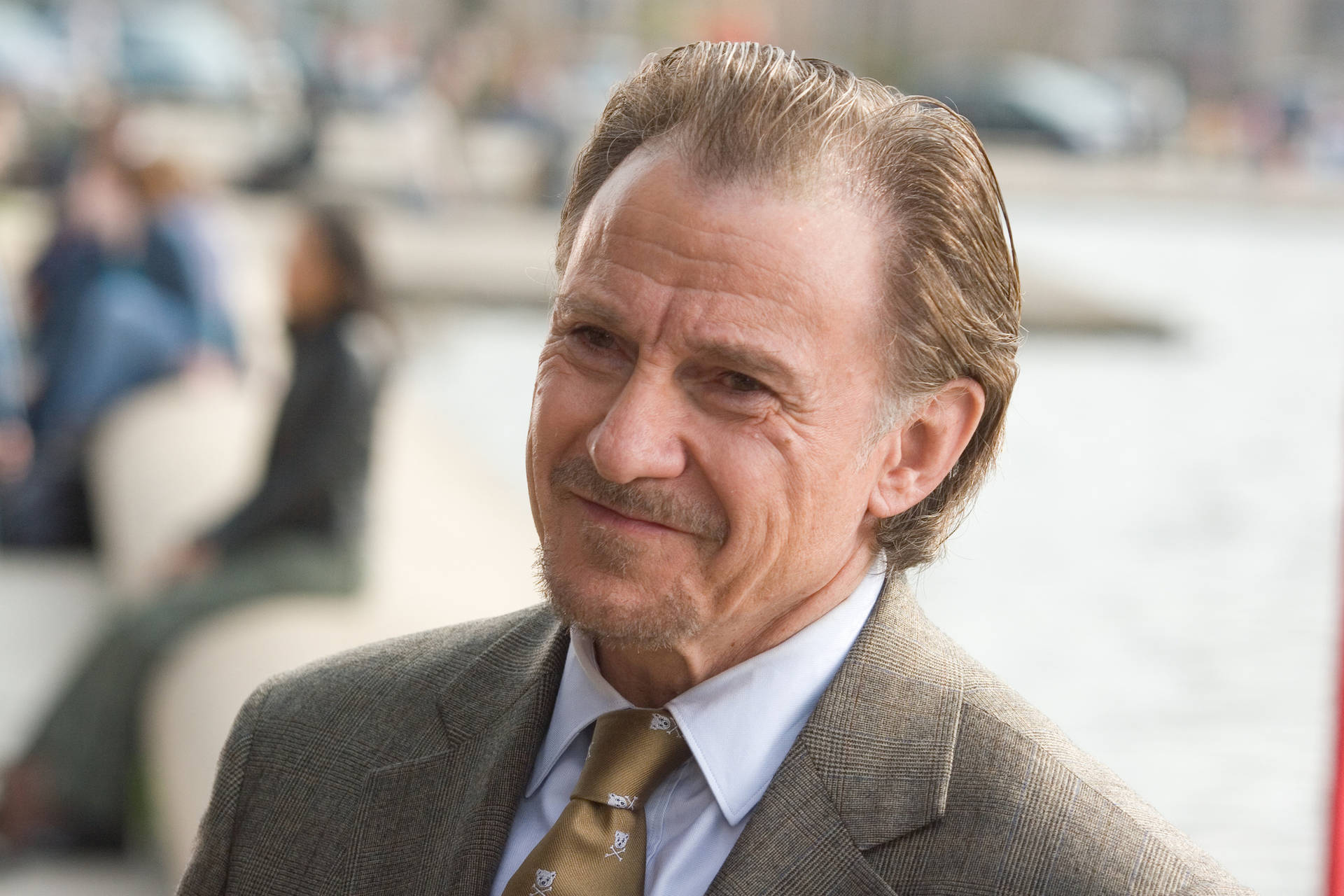 Harvey Keitel Magnificent Brown Suit