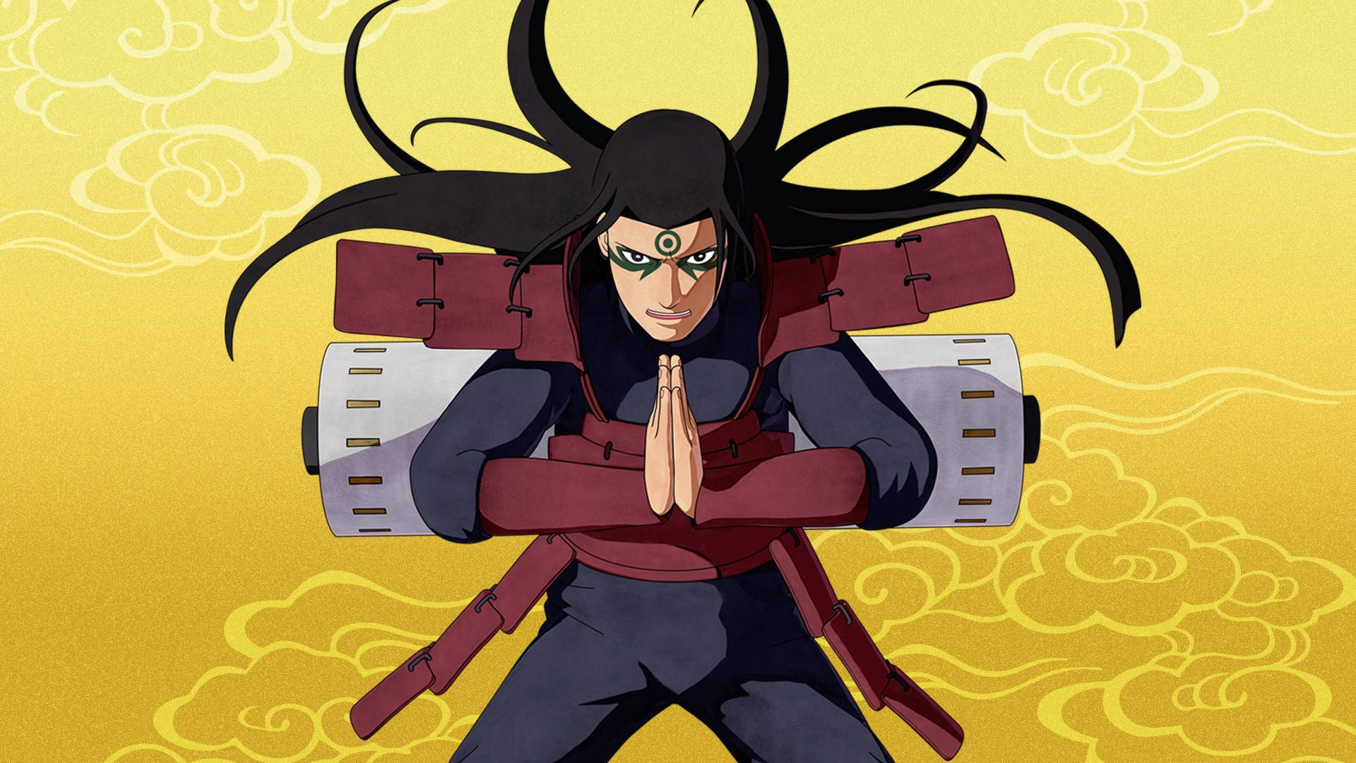 Hashirama Phone Yellow Background