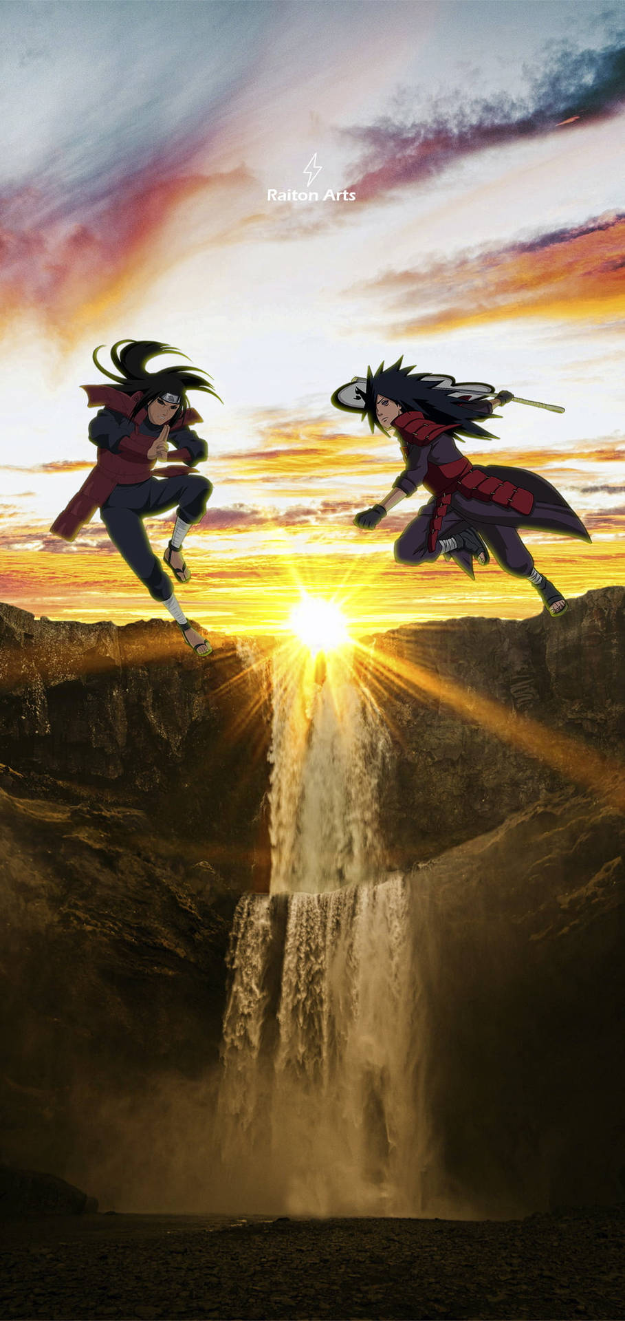 Hashirama Senju Madara Fight Background