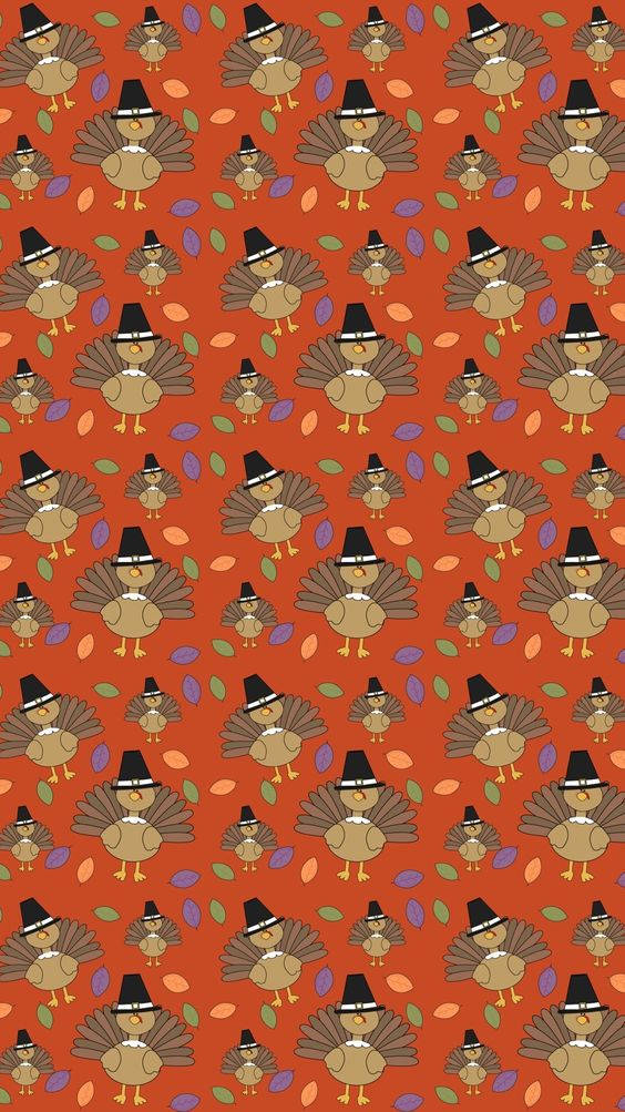 Hat Turkey Happy Thanksgiving Background