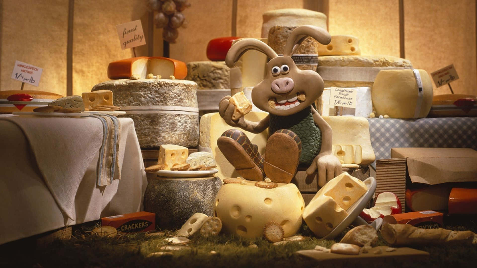 Hatch In Wallace & Gromit The Curse Of The Were-rabbit Background