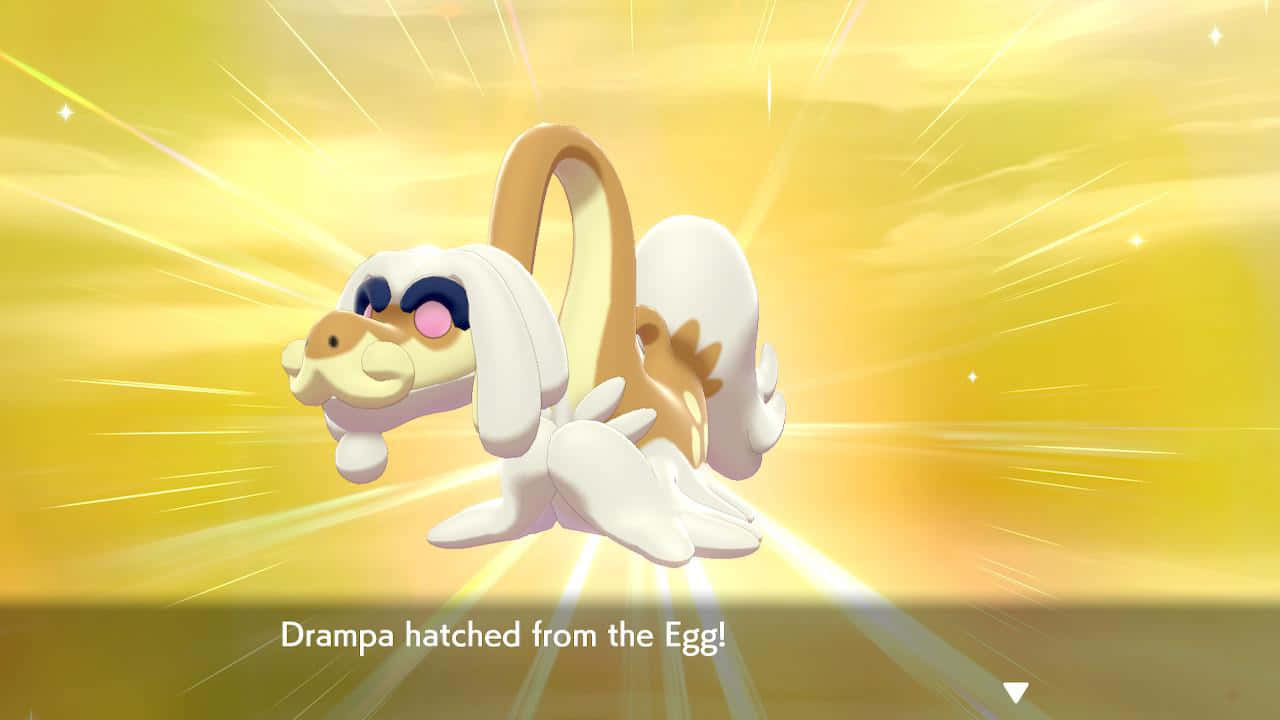 Hatched Shiny Drampa Background