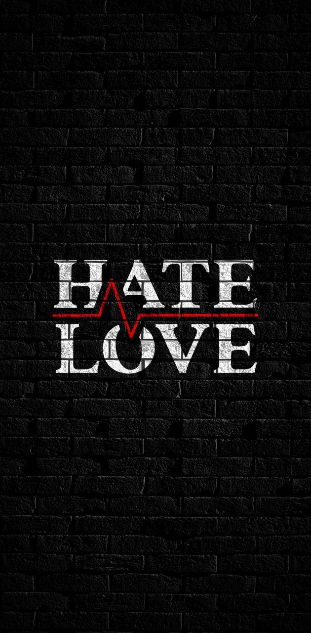 Hate Love Heart Rate Background