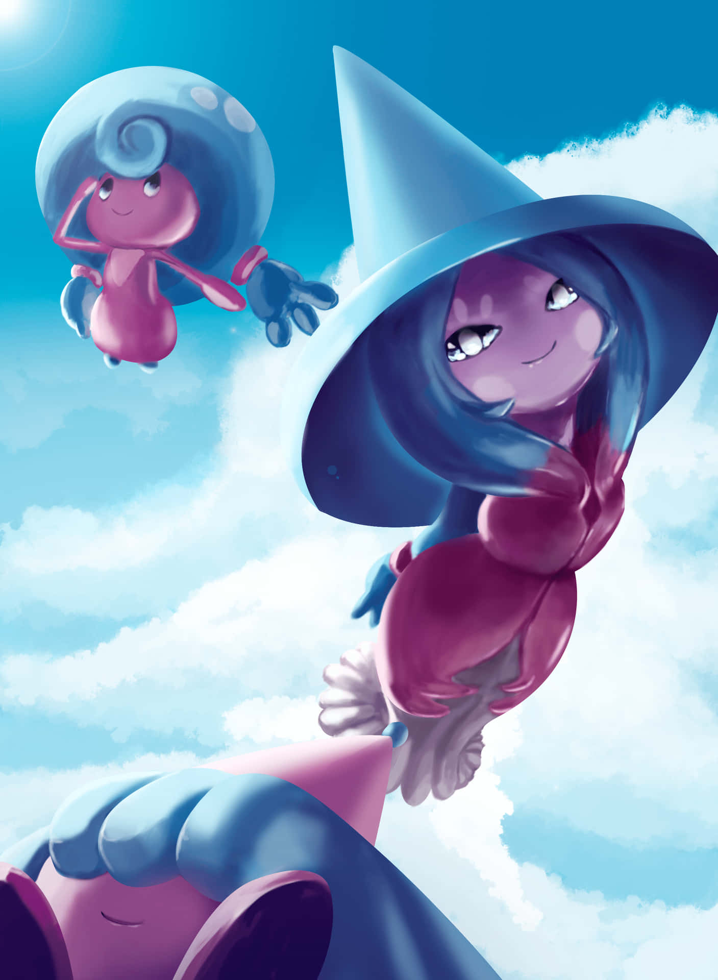 Hatenna, Hattrem, And Hatterene Background