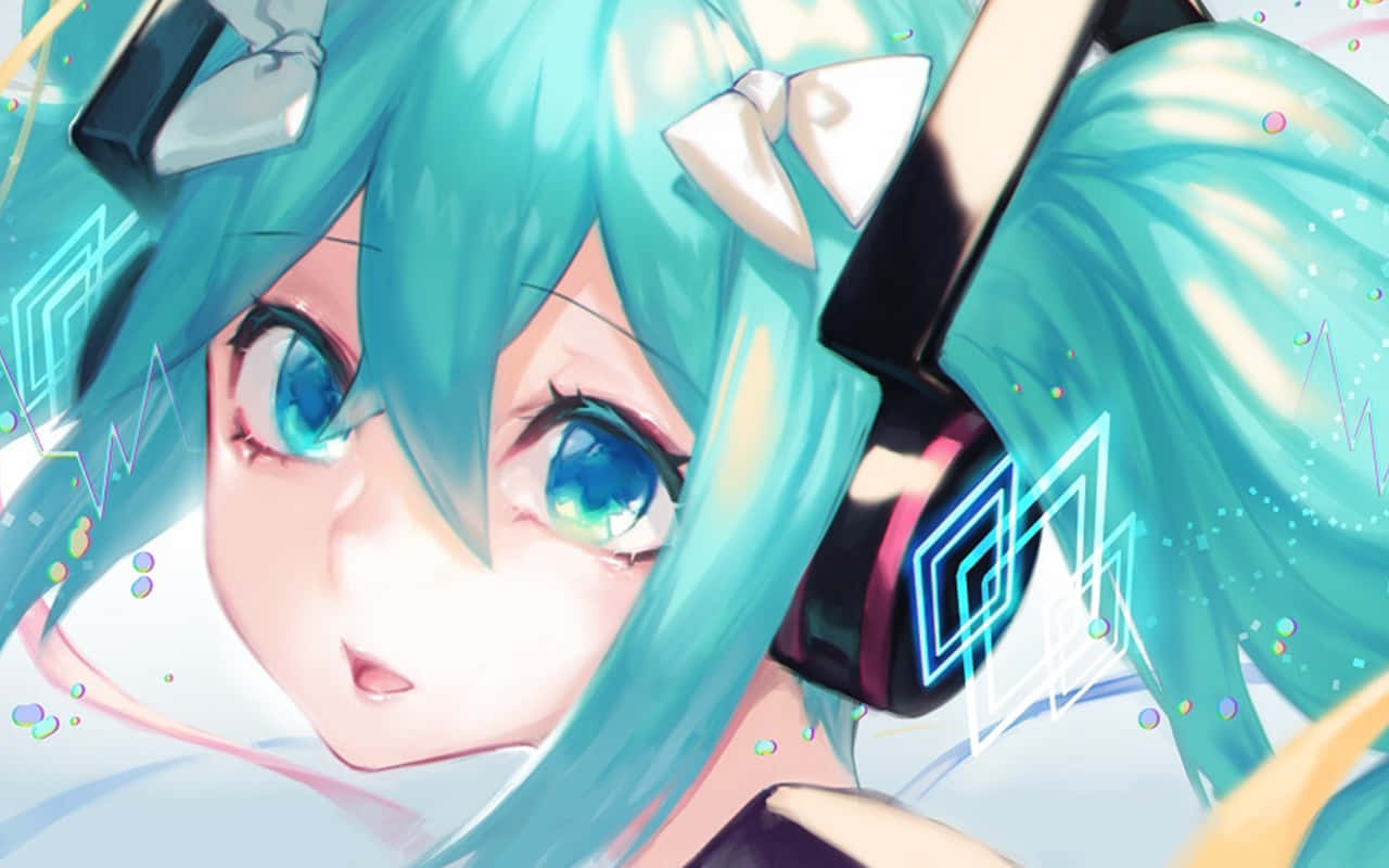 Hatsune Miku Music Anime Background