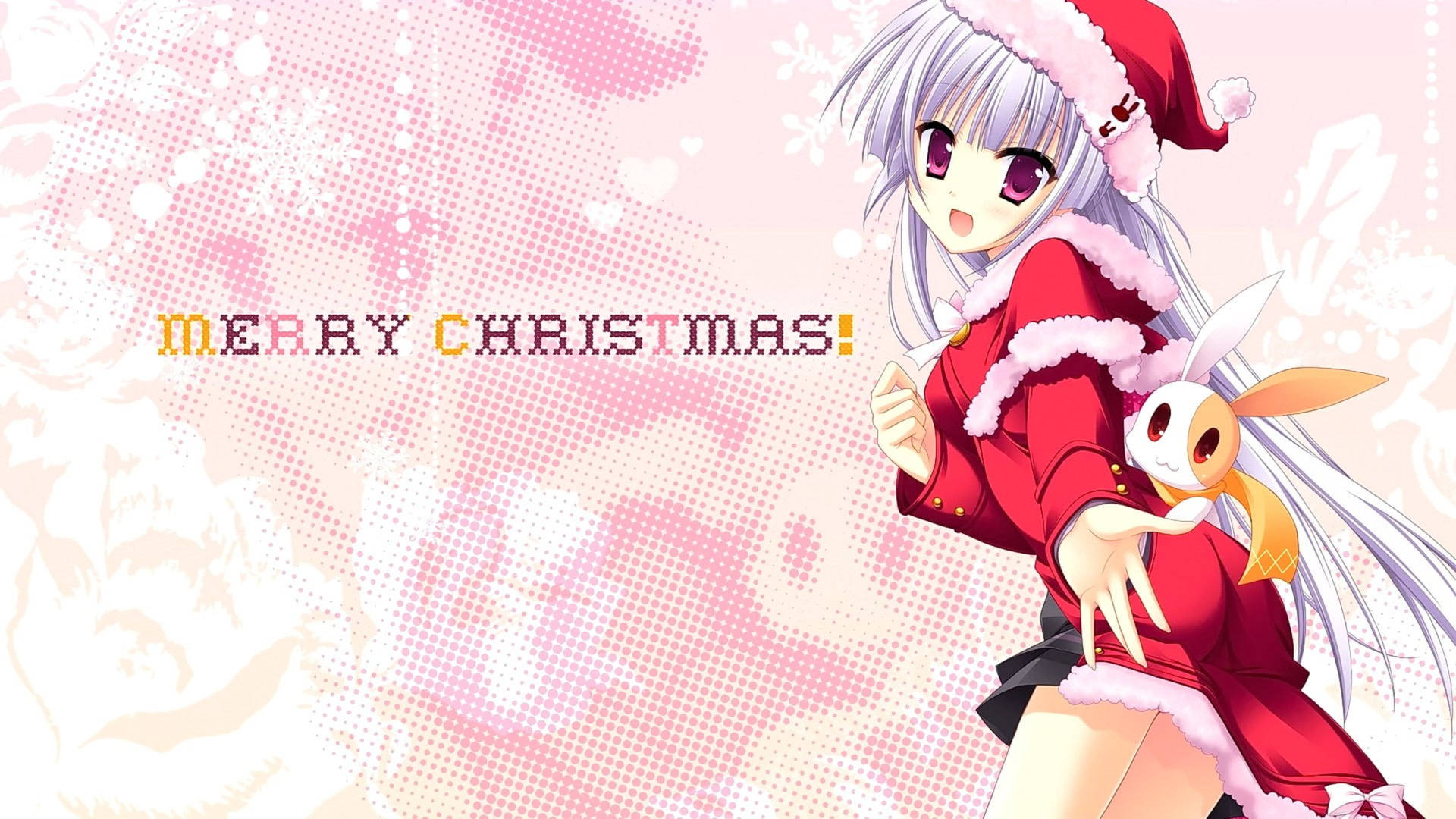 Hatsuyuki Sakura Anime Christmas Background