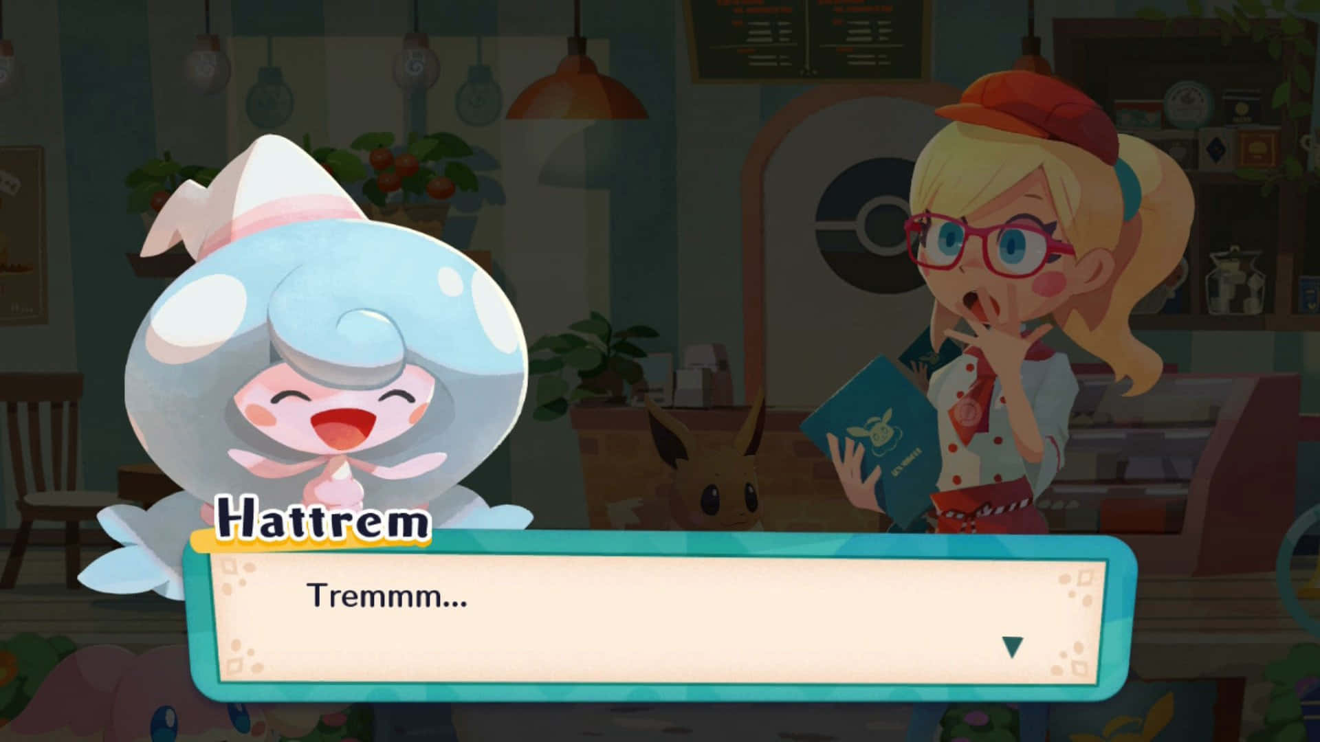 Hattrem In Video Game Background