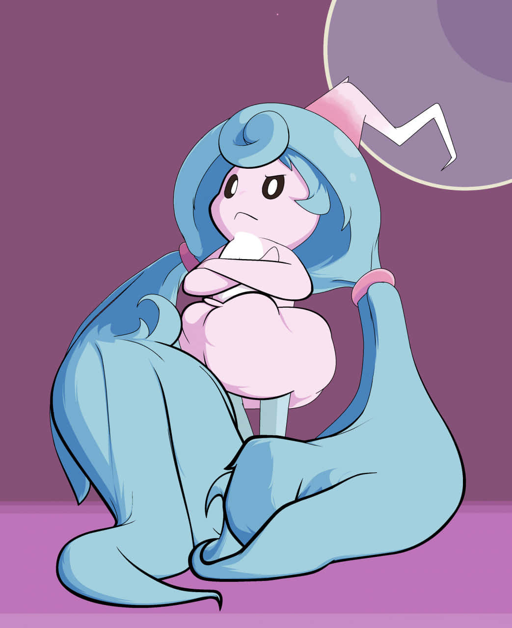 Hattrem With Long Hair