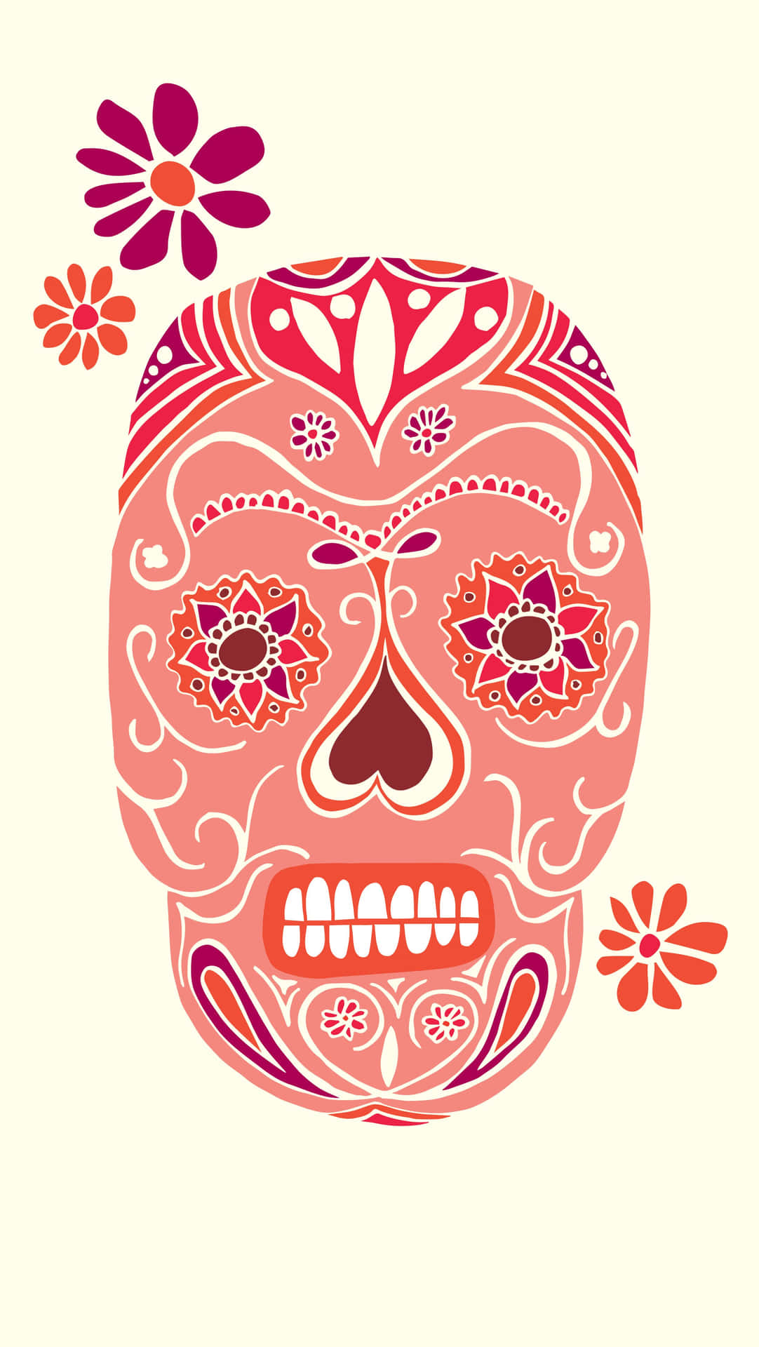'haunted By Pink Vibes This Spooky Halloween.' Background