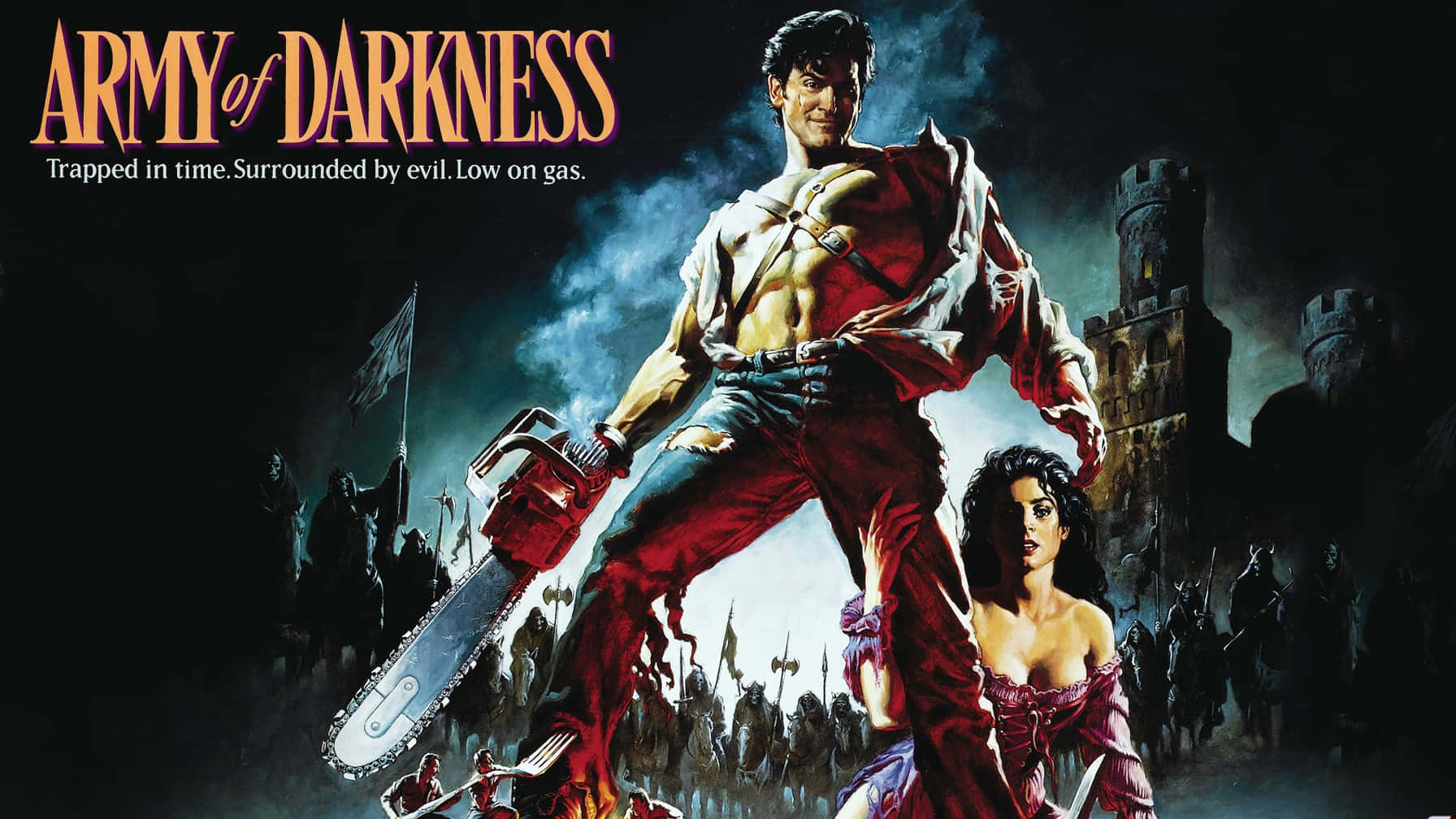 Haunting Encounter - Evil Dead Army Of Darkness Background