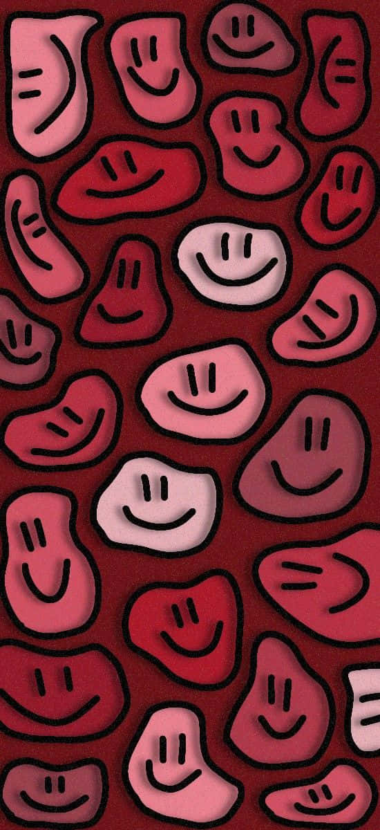 Have A Cute Red Iphone Background