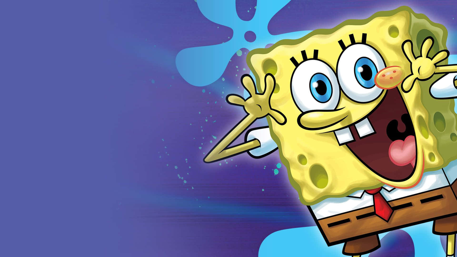 Have A Fun Day With Spongebob On Your Desktop Background