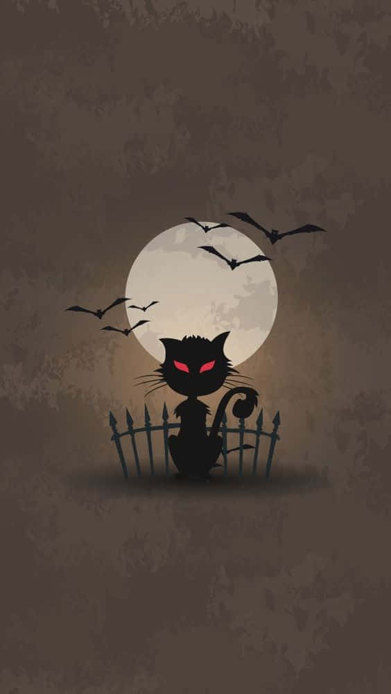 Have A Purr-fectly Spooky Halloween! Background