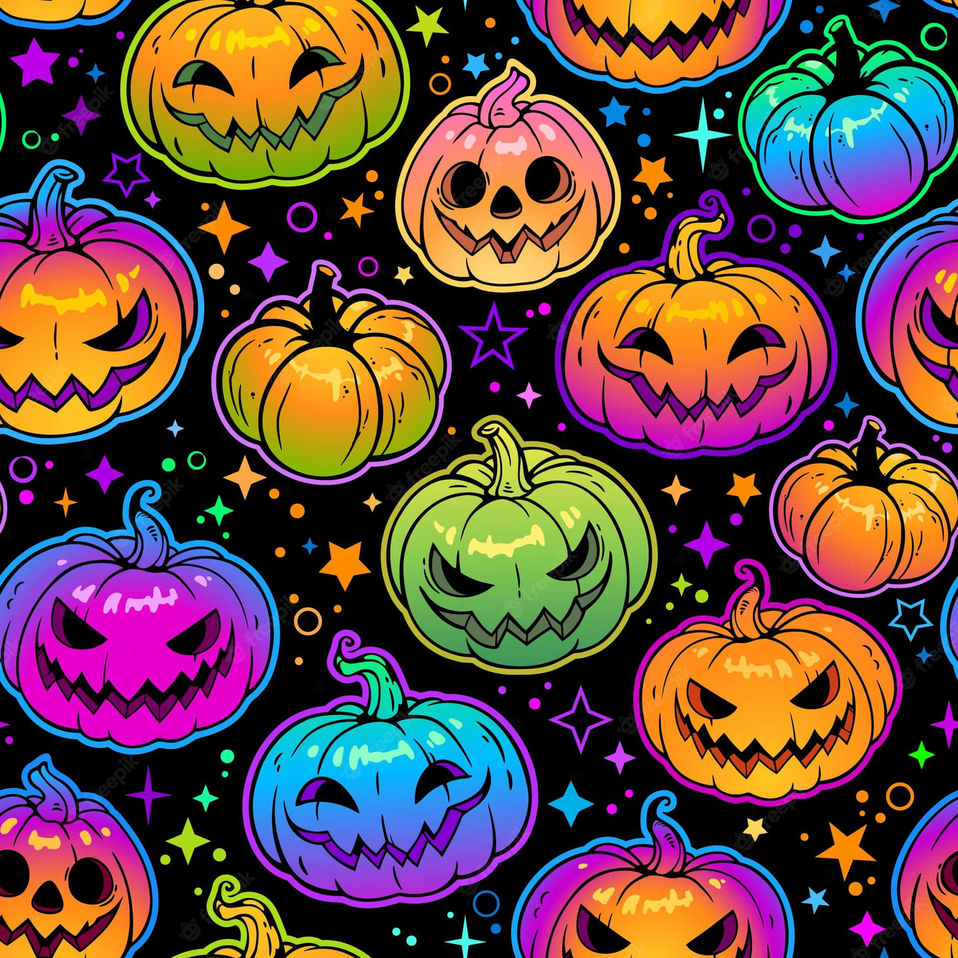 Have A Spooky And Stylish Girly Halloween Background