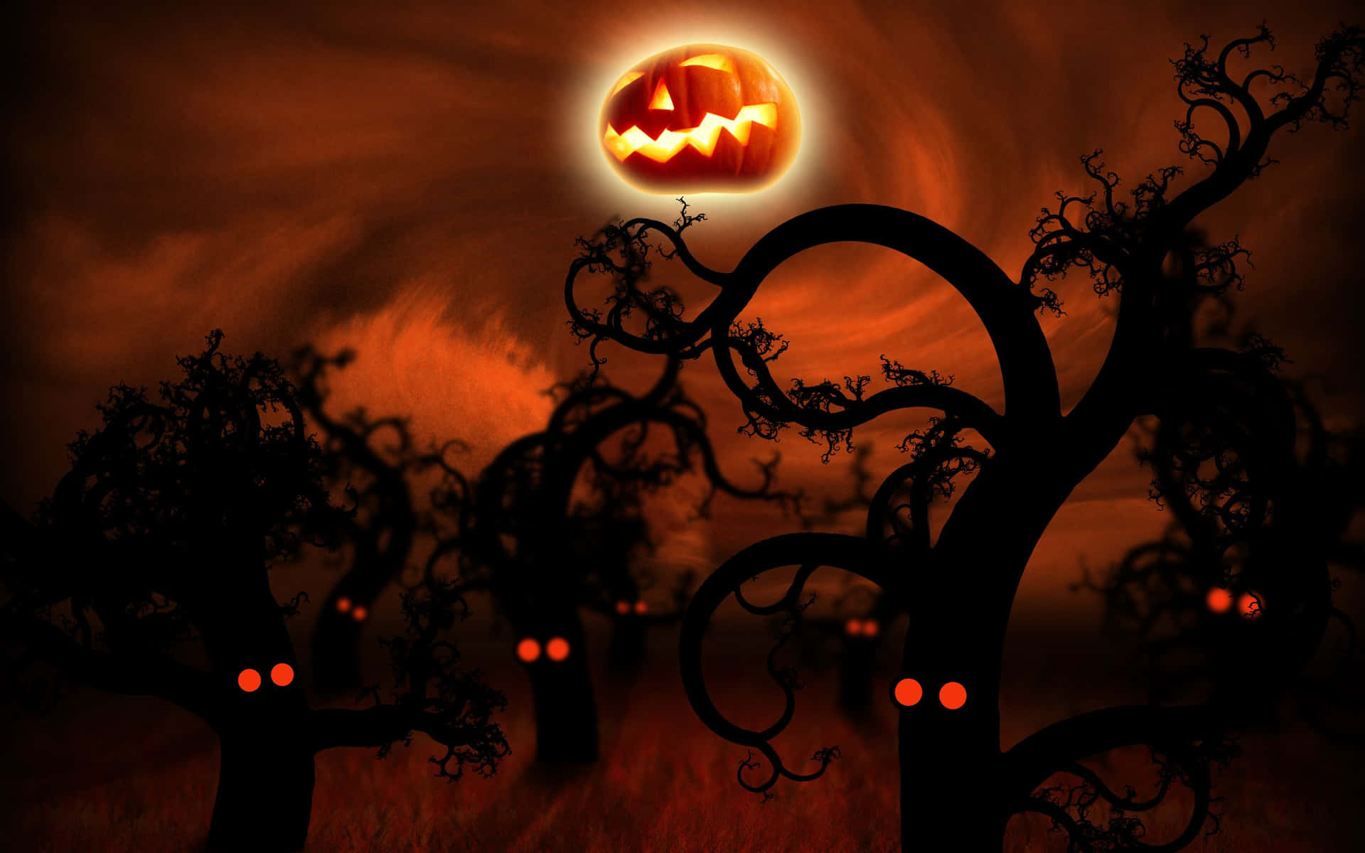 Have A Spooky Funny Halloween! Background