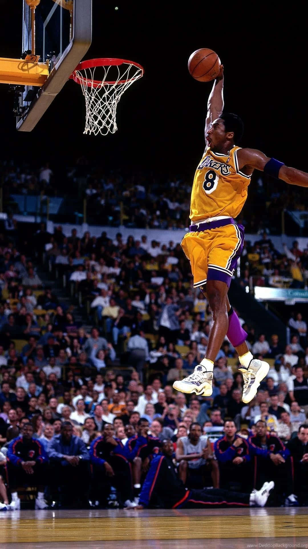 Have A Throwback With Old-school Basketball Background
