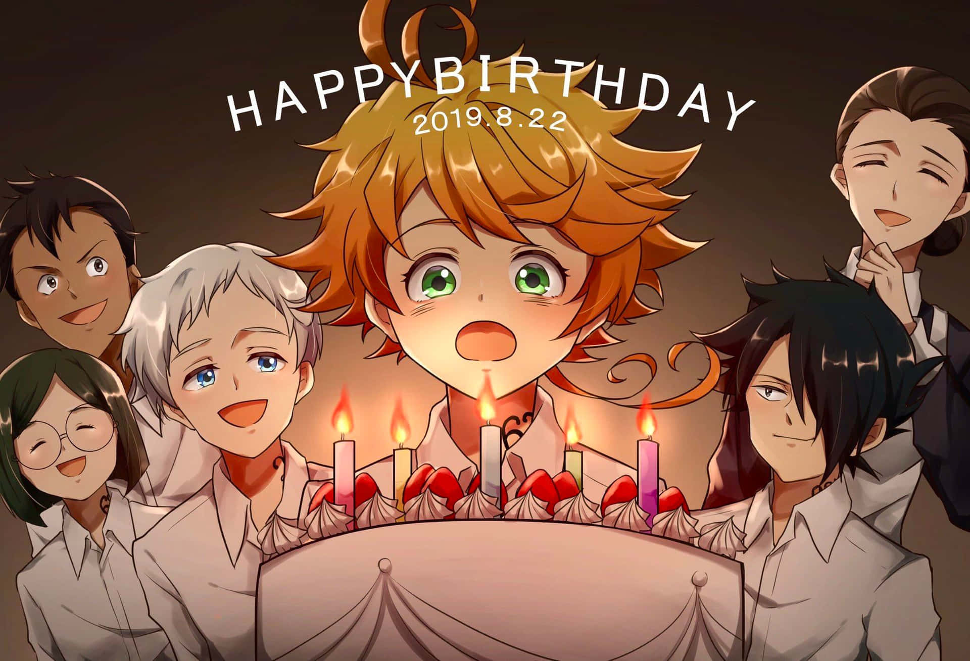 Have A Wonderful Birthday With Your Favorite Anime Characters! Background