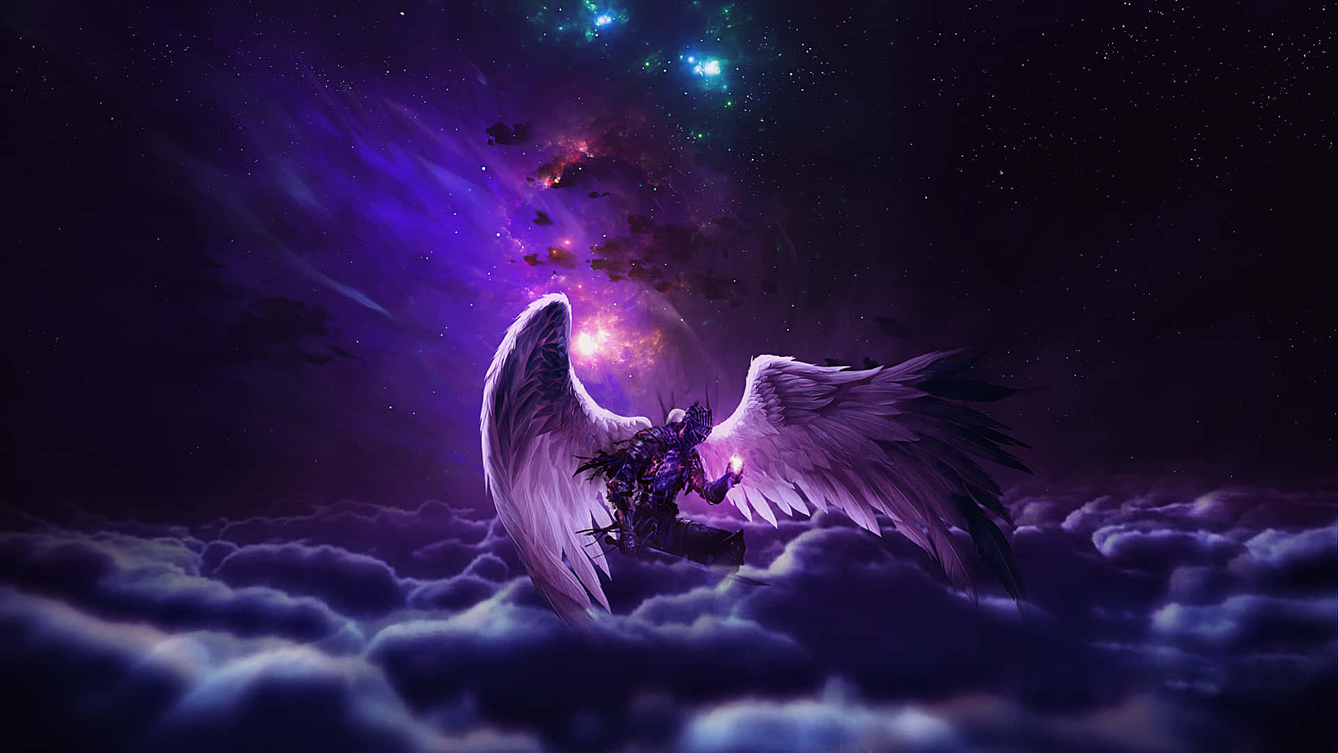 Have Faith In The Divine Protection Of Guardian Angels Background