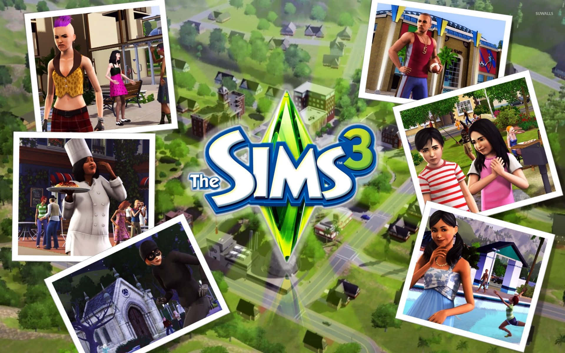 Have Fun In The Sims 3 Background