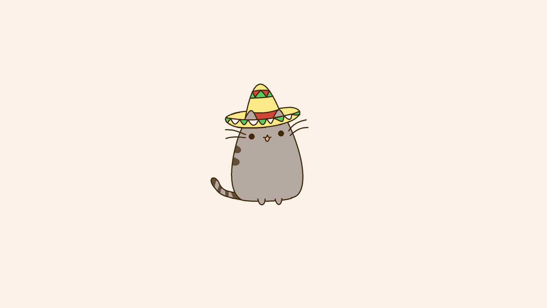 Have Fun While Working With Pusheen The Cat On Your Pc! Background