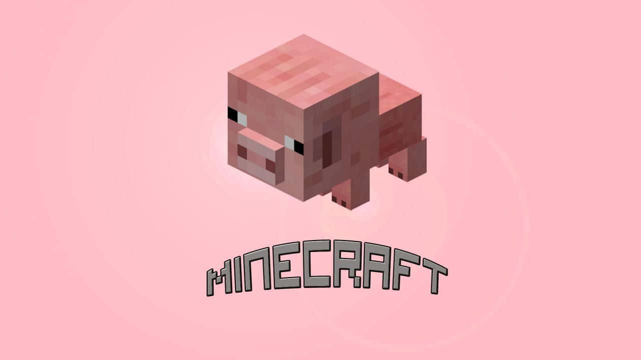 Have Fun With Minecraft's Plucky Pig Background