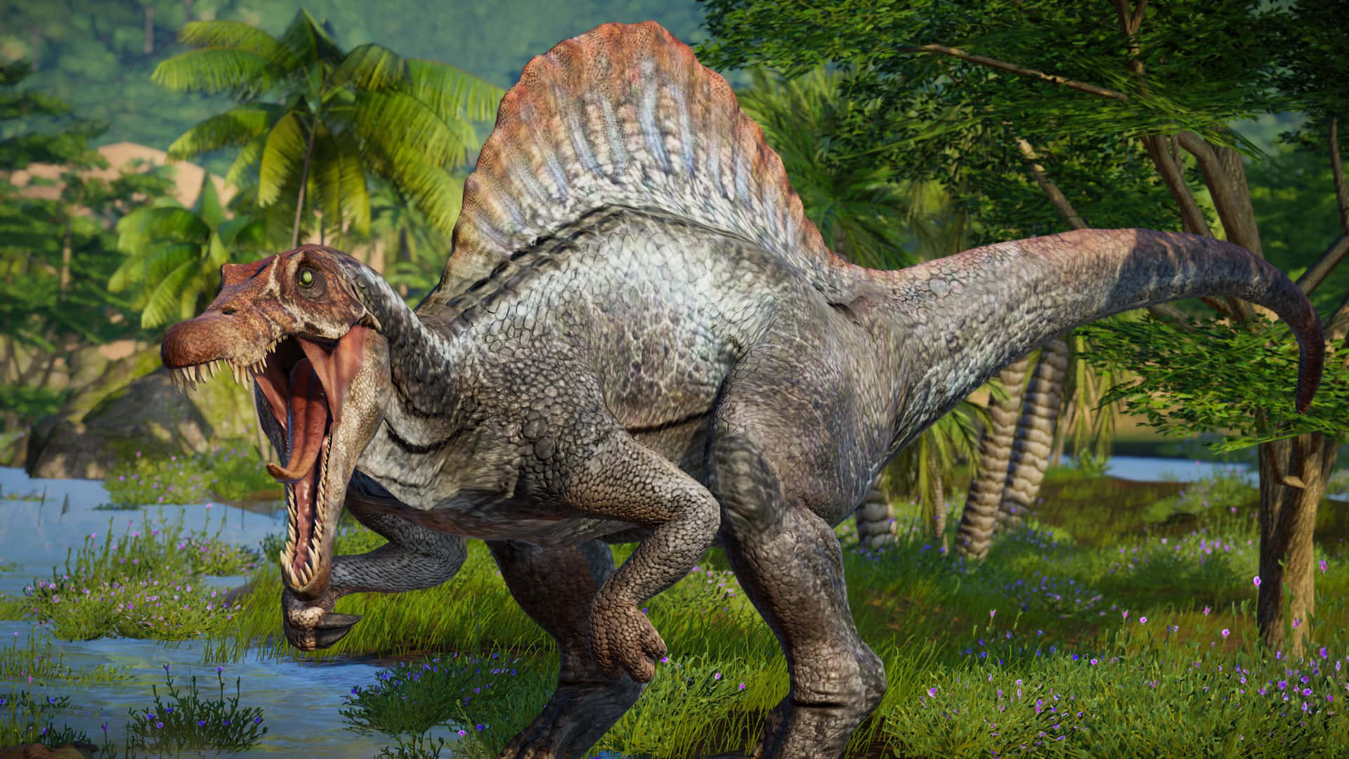 Have You Seen Spinosaurus, The Dinosaur With An Appearance Of A Giant Crocodile? Background