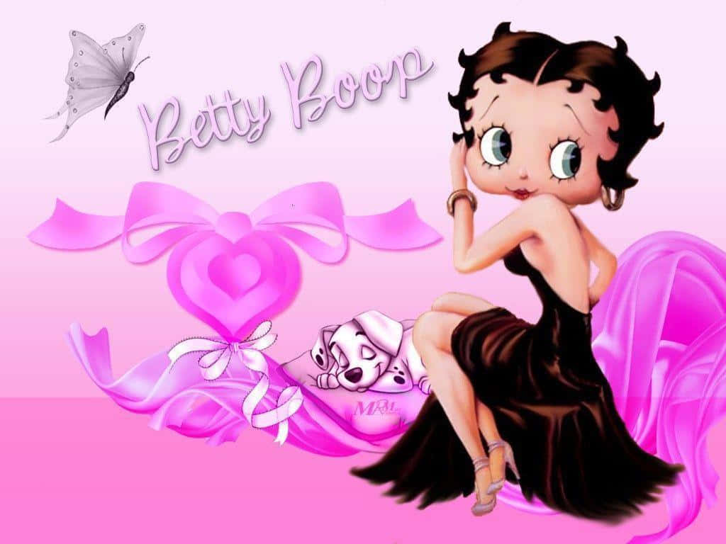 Have Yourself A Merry Little Christmas With Betty Boop! Background